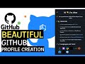 Impressive GitHub Readme Profile | Improve your GitHub profile | GitHub profile template 🔥