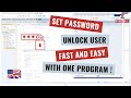 Set Password and Unlock User in SAP - Fast and Easy with one Program [english]