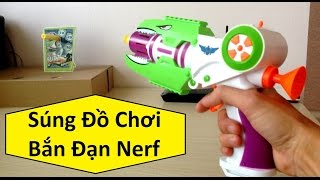 Súng đồ chơi bắn đạn mút Nerf trong phim Toy Story