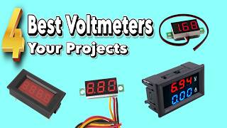 Best DC Voltmeters Digit for DIY and Electronics project