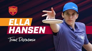 Ella Hansen with Team Discmania