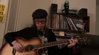 Acoustic cover of HIM, The Heartless on a baritone guitar