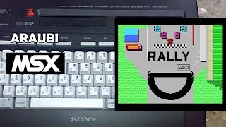 Rally (Zap, 1985) MSX [498] Walkthrough