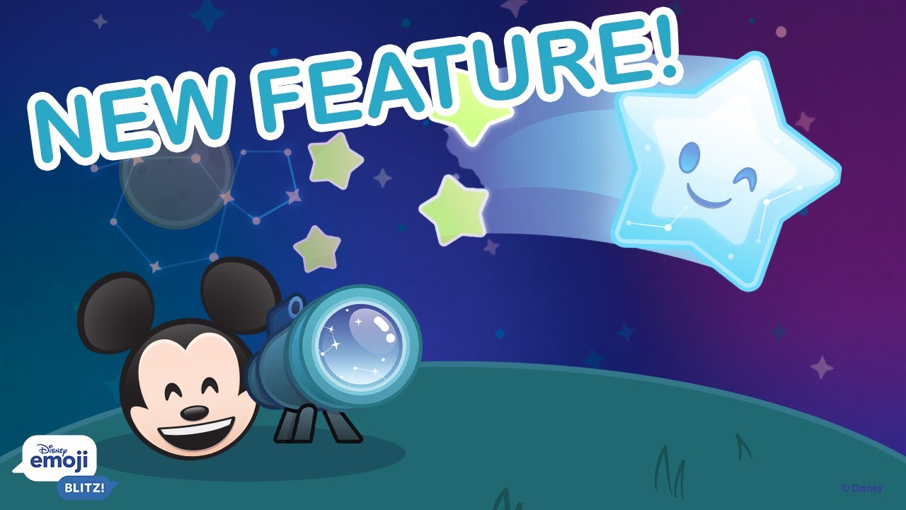 NEW FEATURE! | Disney Emoji Blitz: Stardust Challenges - YouTube