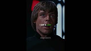 "I am a Jedi,like my father before me" -  Luke Skywalker Edit #edit #starwars