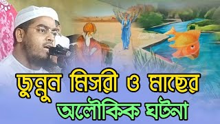 হযরত জুন্নুন মিশরী এবং মাছের অলৌকিক ঘটনা। কান্নার সেরা বয়ান। মাওঃ হাফিজুর রহমান সিদ্দিকী কুয়াকাটা