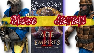 【世紀帝國2決定版】斯拉夫劍兵勇士 VS 民兵 #682