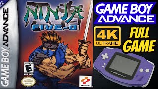 Ninja Five-O | GBA | 4K60ᶠᵖˢ UHD🔴| Longplay Walkthrough Playthrough Full Movie Game