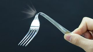 3 Magic Secrets that anyone can do #14, How to bend a brass spoon with Superhuman strength - NICKY