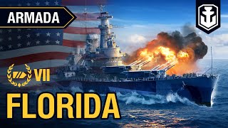 Armada: Florida - American battleship | World of Warships