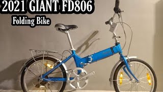 2021 GIANT FD806 FOLDING BIKE | GIANT FOLDING BIKE