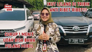 GAK PAKE RIBET!!! CUKUP 1 MENIT, KALIAN SUDAH BISA MENGIKUTI LELANG DI TRIBIK AUCTION