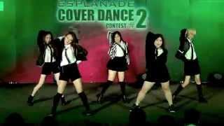 150404 La'Dior cover f(x) - LA chA TA + Red Light @Esplanade Cover Dance #2 (Audition)