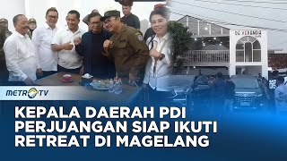 Puluhan Kepala Daerah Kader PDIP Berkumpul, Siap Berangkat Retreat