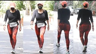 Mandira Bedi Flaunts Her Huge Sexy Figure In Hot Gym Outfit As She Snapped At Bandra #Shorts