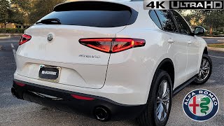 2022 Alfa Romeo Stelvio Sprint - POV Test Drive 4K (Binaural Audio) Sound System