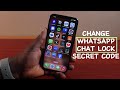 How to Change WhatsApp Chat Lock Secret Code