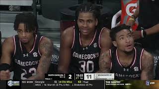 South Carolina vs Mississippi State | Men Basketball Jan 4,2024