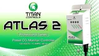 Titan Controls Atlas 2 - Preset CO2 Monitor/Controller