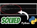 Python was not found; run without arguments to install from the Microsoft Store SOLVED