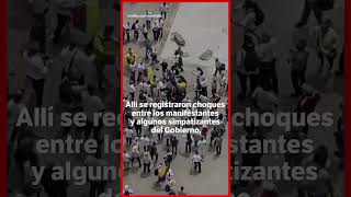 Quintero ordenó desalojar plazoleta de La Alpujarra durante marcha de la oposición | El Espectador