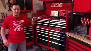 CRAFTSMAN Tool Chest with Power station for charging your laptop and power tools