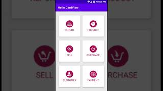 Android CardView Example Output | Android Studio Tutorial For Beginners | Kotlin and Java