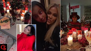 Kylie Jenner's Helloween Dinner Party With Family and Friends (VIDEO) 2021