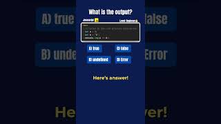 Most Beginners Get This Wrong! Javascript Quiz (Part 1) #javascript #programming
