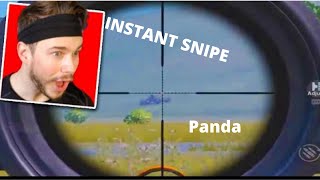 Panda Makes Instant Snipes..! Pubg Mobile..