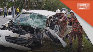 Kemalangan Ngeri | Kenderaan bertembung punca nahas ngeri di Gerik