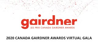 2020 Canada Gairdner Awards Virtual Gala Celebration