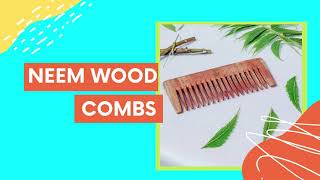 Sustainable Neem wood comb | Arbhu Enterprises