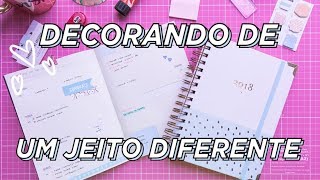 DECORANDO MEU PLANNER • Sublinhando