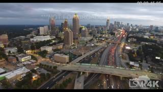 4K Exclusive: Atlanta, GA at Sunset