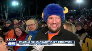 Former Buffalonian attends Punxsutawney Phil's party