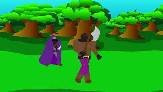 1 minute animation rough draft