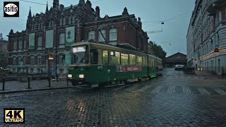 Rain Walk at Dusk in Downtown Helsinki | Ullanlinna - Punavuori - Kamppi