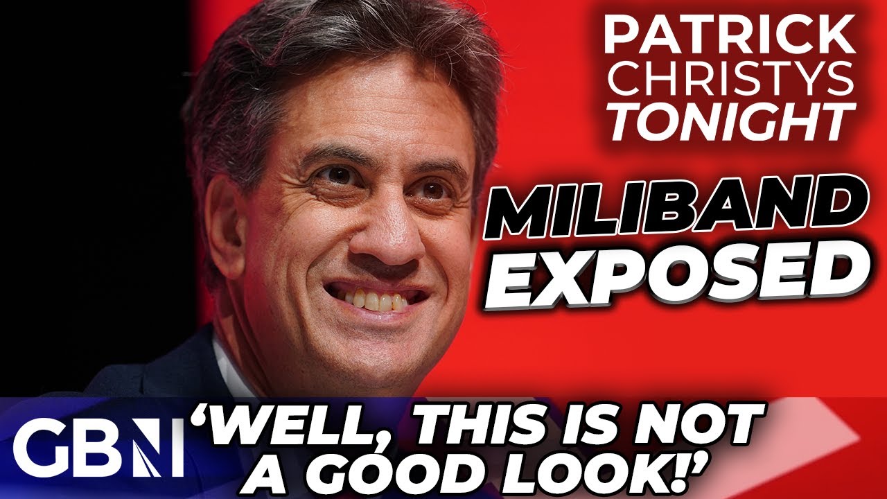 Ed Miliband Busted Patrick Christys Reveals Net Zero Report Isn T So