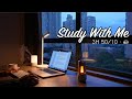 3-Hour Study with Me / Quiet Afternoon & Coffee ☕️ / Pomodoro 50-10 / Relaxing Lo-Fi / Day 141