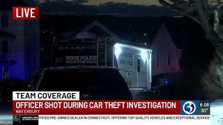 VIDEO: Neighbors react to shooting of officer in Waterbury