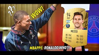 FOOTBALLERS REACT To Their *NEW* FIFA RATINGS! 👀🔥 ft. Mbappe, Ronaldo, Haaland...