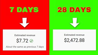 How Much YouTube Pays You For 1,000 Views In 2024 in 28 DAYS