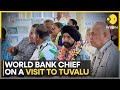 World Bank Chief Ajay Banga visits Tuvalu as it battles rising sea levels | WION