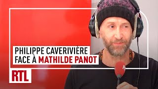 Philippe Caverivière face à Mathilde Panot