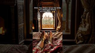 POV – You wake up as the Wife of The Maharaja Prince in 1745 India 👑🌙