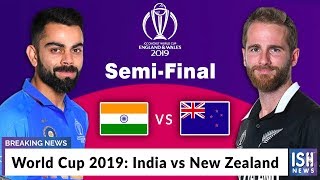 World Cup 2019: India vs New Zealand