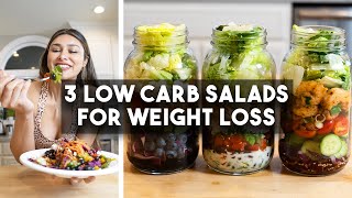 The Best Salads If You’re Trying to Lose Weight | Meal Prep | Keto