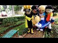 drama badut upin jatuh dari ayunan ☆ badut upin pingsan