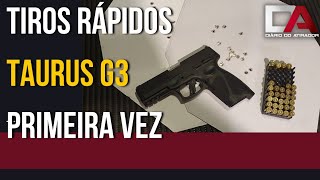 Teste de tiro da Taurus G3 TORO - Me surpreendeu!